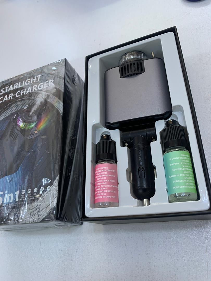 Chargeurs pour voiture 5 en 1
